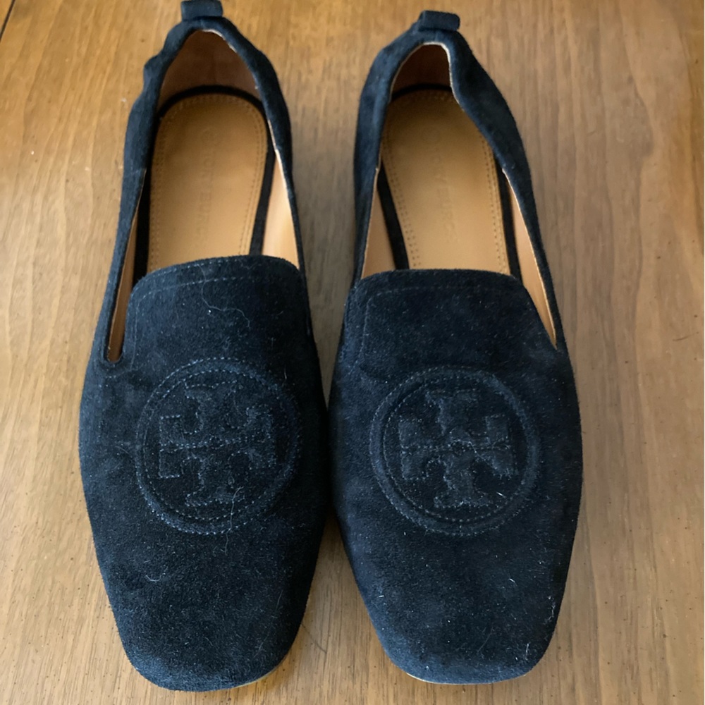 Tory Burch Suede Loafers